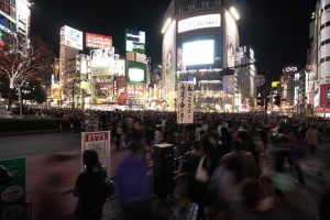 人混み@渋谷